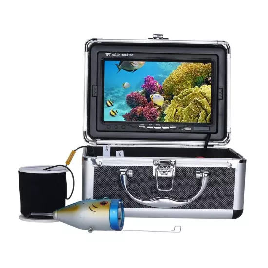 7 Inch DVR Recorder 1000TVL Fish Finder Underwater For Ice/Sea/River Fishing US