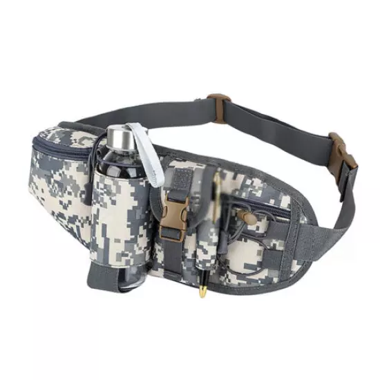 Military Tactical Fanny Pack Waist Bags EDC Storage Pouch Sundries Bag Outdoor