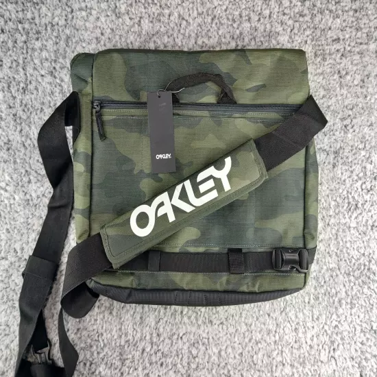 Oakley 15L Camo Street Messenger Bag Laptop Shoulder Pack School Work Travel NWT