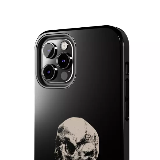 Dark Skeleton Skull Tough iPhone & Samsung Galaxy Cases Cover, Gift For Men