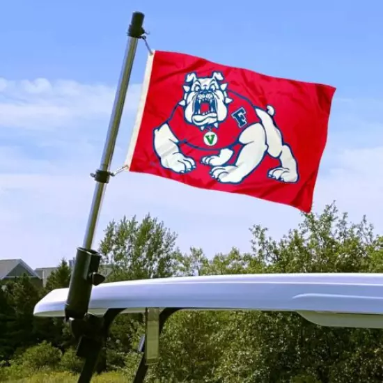 Fresno State FSU Boat and Golf Cart Flag