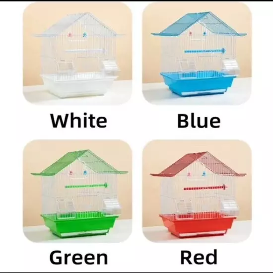 Birds Cage (Red, White, Blue, Green) Accessory Included