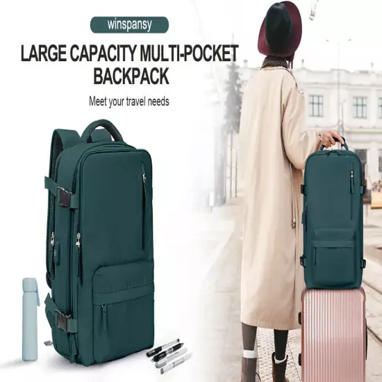 Travel Backpack Bag 35L Hand Luggage Suitcase Weekender Bag Men Women