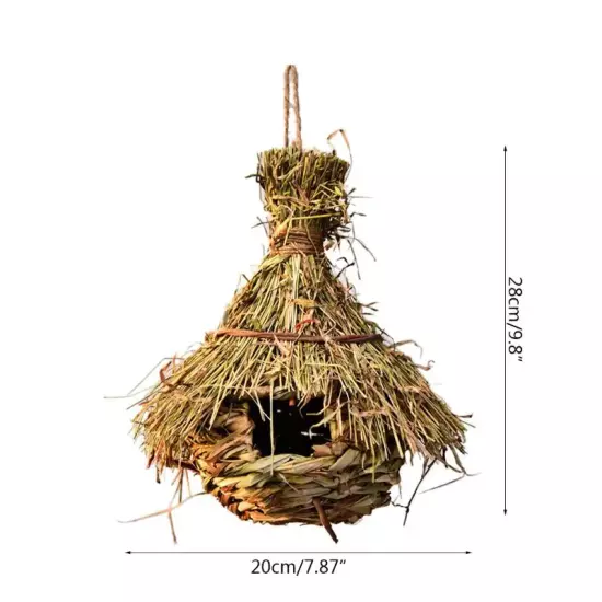 19 Style Birds Nest Bird Cage Natural Grass Egg Cage Bird House Outdoor Decorati