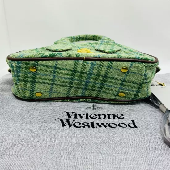 Vivienne Westwood Yasmin Harris Tweed Collaboration Greenish from japan