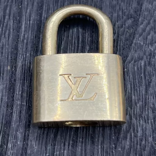 VTG Auth LV Mini Padlock NO Key FOB CHARM PENDANT MEN WOMEN UNISEX 1.5"