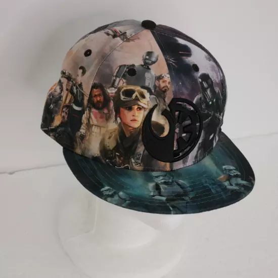 Star Wars Rogue One Ball Cap 7 1/2 New Era 59fifty Graphic Embroidered Crown Hat