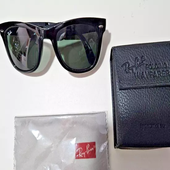 New Folding Sunglass with RB G-15 lenses, RB Case!