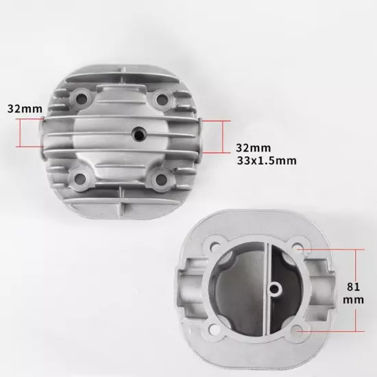 High Temperature and High Pressure Gas Compatible Cylinder Head Air Compressors