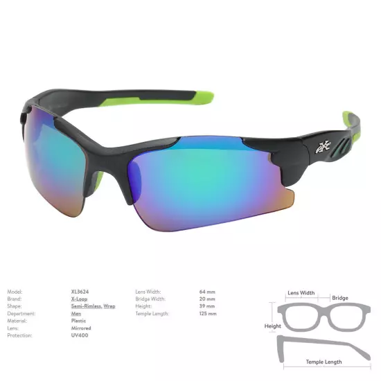 3 Pair Sport Sunglasses Mens Sport Running Fishing Golfing Driving Glasses