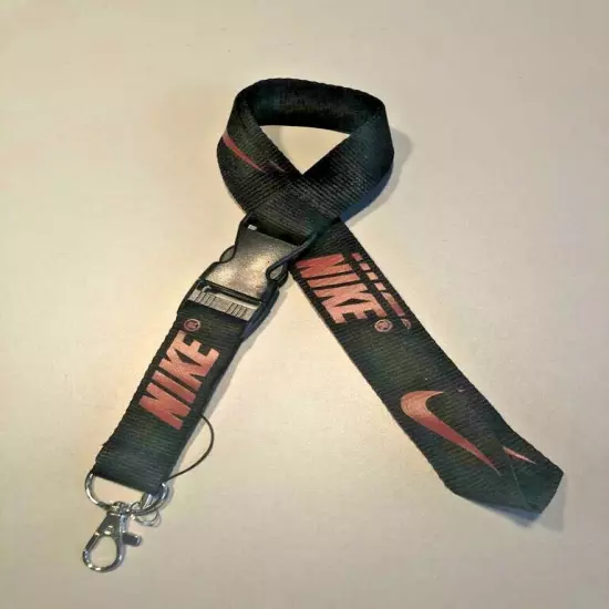 Nike Lanyard Detachable Keychain Badge ID Holder Phone Strap Multi Color