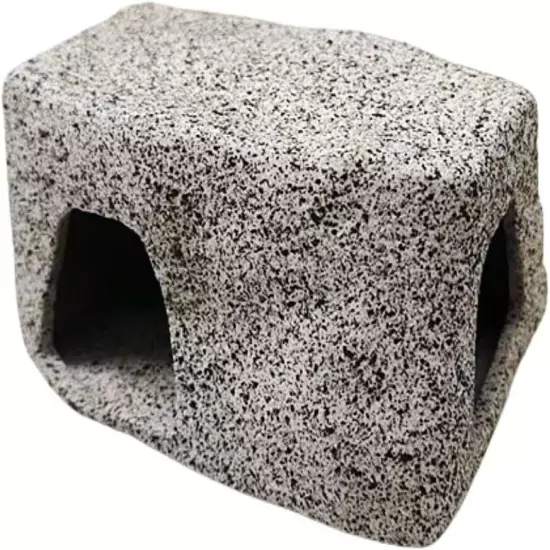 Aquarium Stone Hideaway Decoration Ceramic Tank Decoration Stone Rock Hideout