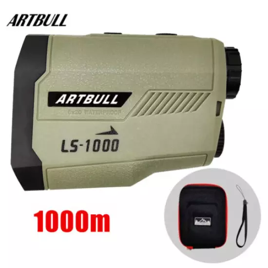 ARTBULL Golf Laser Rangefinder 1000M 650M telescope with Flag-Lock slope pin Las