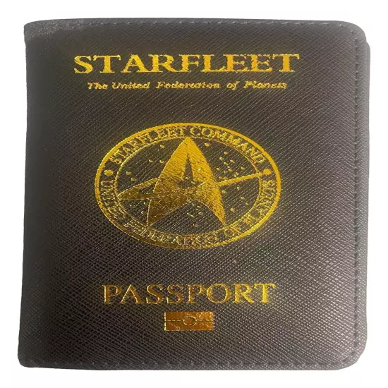 Star Trek Starfleet Design Passport Cover ID Holder