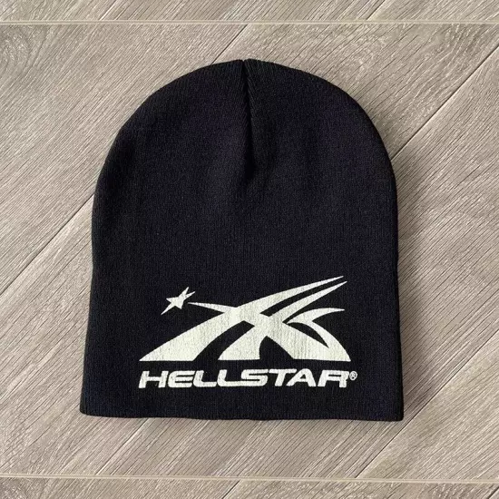 Hell Studios star Sample Beanie Hat Knitted Casual High Street Woolen Cold Hat