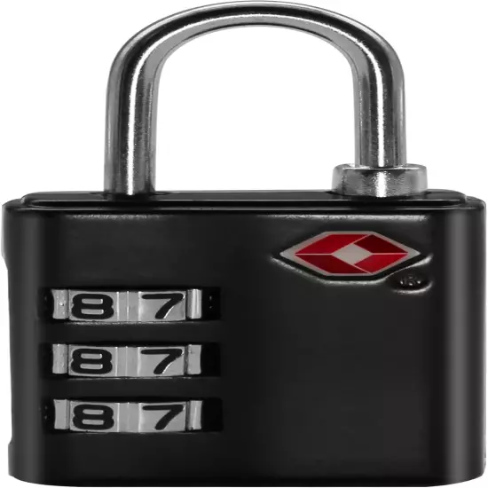 - TSA Approved Combination Luggage Locks for Travel, Gym, School Lock