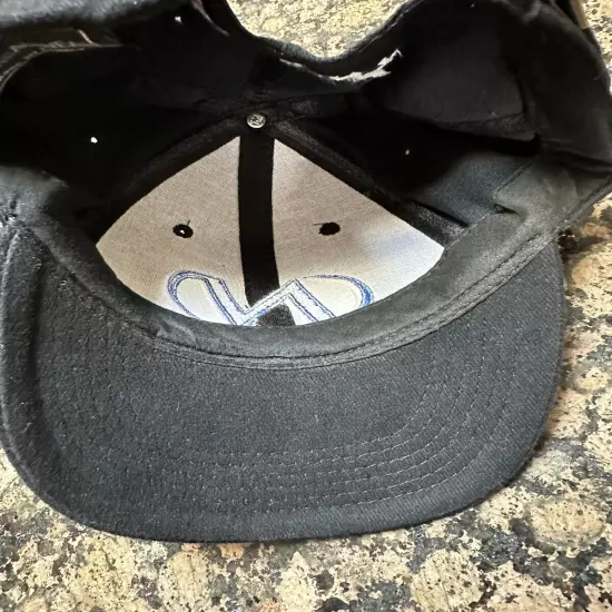 VINTAGE 1990'S NICKENT GOLF HAT BLACK