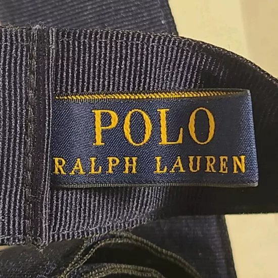 Polo by Ralph Lauren Belt Mens size XL US Open Tennis Official Fabric Navy 2014