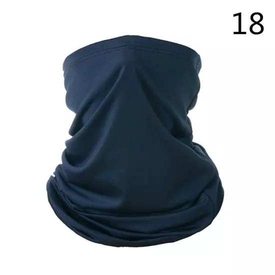 Elastic Face Masks Cooling Covering Breathable Neck Gaiter Bandana Wicking Scarf