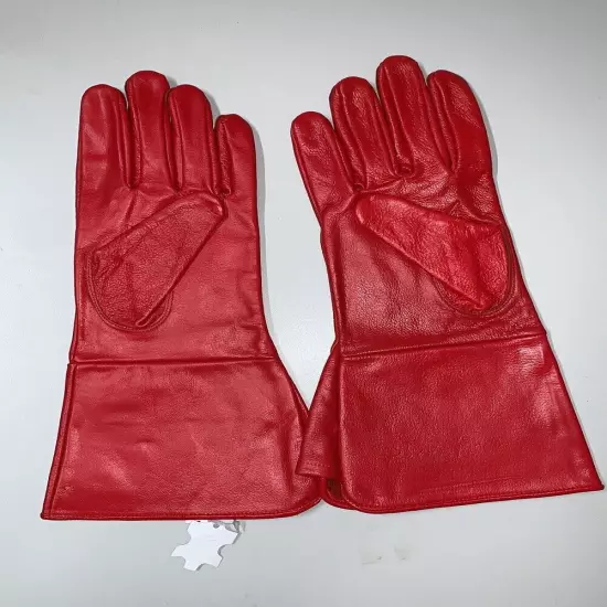 Genuine Leather Medieval Long Cuff Gloves, Made With Original Sheep Skin Leather