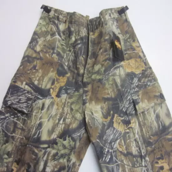 Guide Gear 55% Ramie & 45% Cotton Outdoor Hunting Pants Men's XL Green Camo