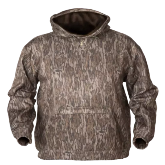 Avery Logo Hoodie Mossy Oak Bottomland Camo Hooded Sweatshirt Greenhead Gear GHG