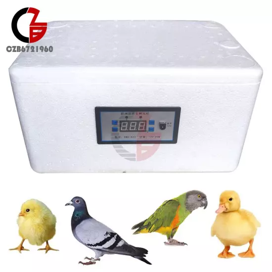 Automatic Temperature Control Egg Incubation Foam Bionic Egg Incubator Tools