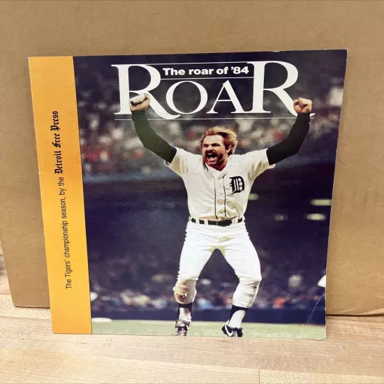 Detroit Free Press The Roar of 84 ROAR Magazine Kirk Gibson Cover Detroit Tigers