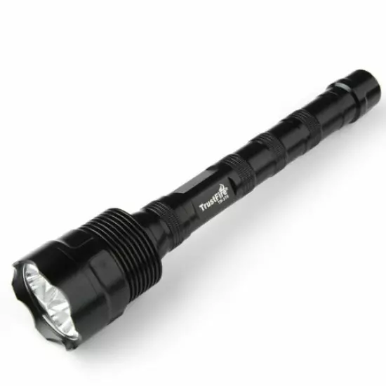 Trustfire 3800LM Tactical LED Flashlight 3*CREE XM-L2 18650 1-Mode Torch Holster