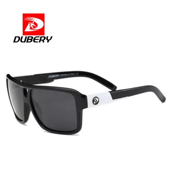 DUBERY Polarized Sport Sunglasses Men Women Driving Fishing Oversize Glasses New