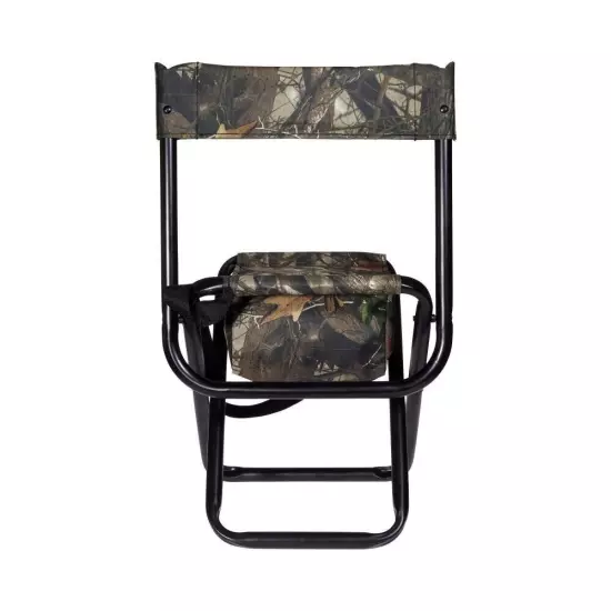 Allen Vanish Camo Folding Hunting Stool with Back, Black & Next G2 Camo