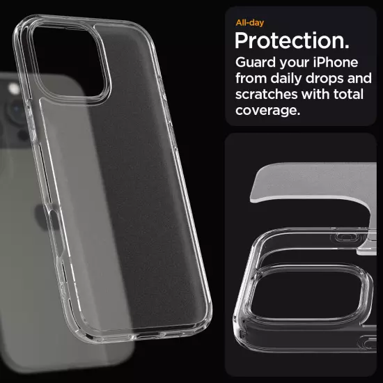 Spigen [Ultra Hybrid] Phone Case for iPhone 16 Pro Max / 16 Pro / 16 Plus / 16