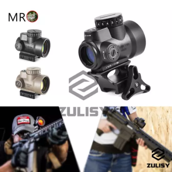 3 MOA Red Dot Sight Scope MRO Mount for Tactical Rifles Shotgun Picatinny Rail 