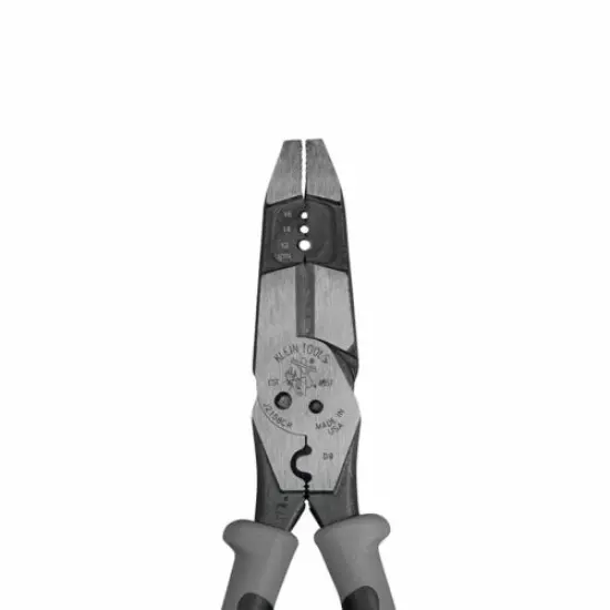 Klein J2158CR Multitool Pliers, Hybrid Multi Purpose Tool / Crimper