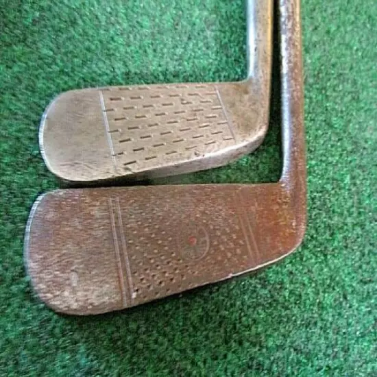 2 Vintage Hillerich & Bradsby Hickory Putter Grand Slam + The Kernel