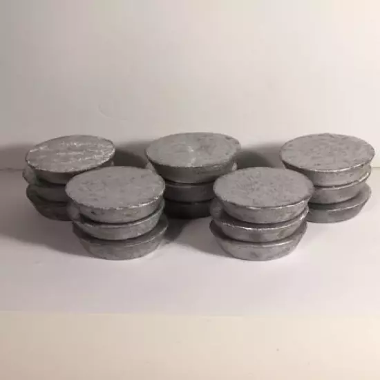 15+ Pounds of Pure Lead Ingots...Cleaned and Fluxed...FREE PRIORITY SHIPPING!