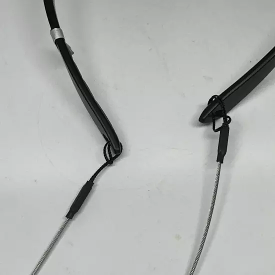 NEW Costa Del Mar C-Line Loop Eyewear Leash, Retainer, Cord, Silver/Black USA