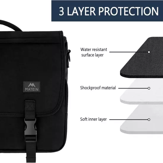 Messenger Bag for Men, Briefcases Lightweight Men'S Laptop Bag 15.6 Inch