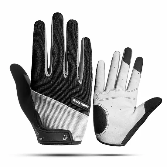 Men's Touch Screen Full Finger Outdoor Cycling Sports Motorcycle Bicycle Gloves