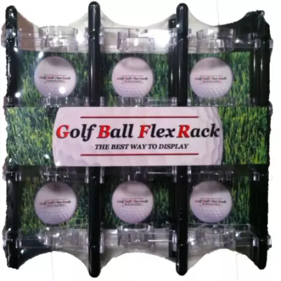 Golf Ball Display Rack Holder Case NEW Ball Marker showcase non wood or cabinet 