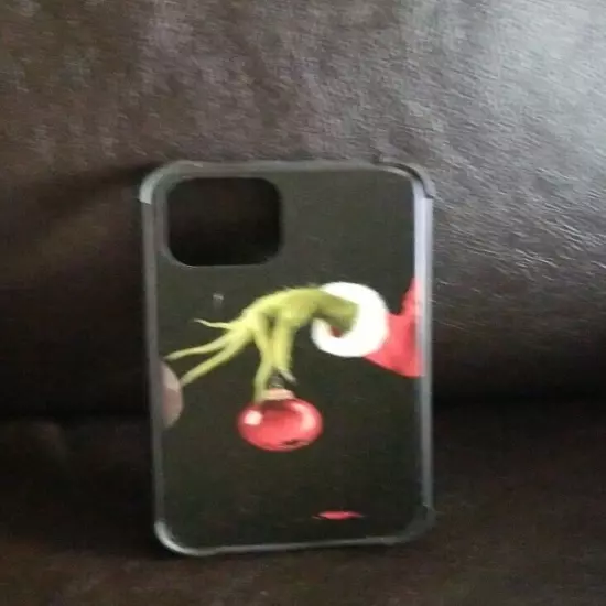 iPhone 12 Pro Max phone Case Grinch Black Red