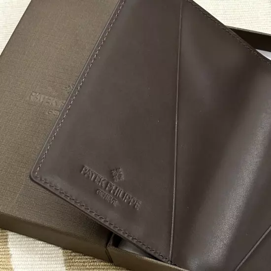 Patek Philippe Leather Passport Holder Passport Cover VIP Gift