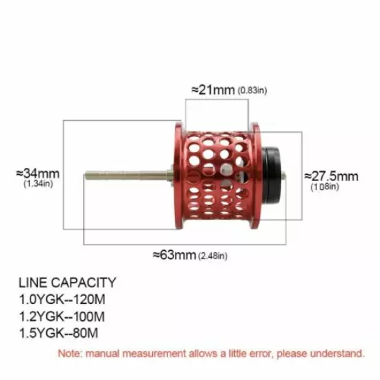 Daiwa Honeycomb BFS Spool COASTAL SV TW PROREX A TATULA CT CS ELITE TYPE R FUEGO