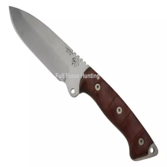 New J&V Adventure Knives Cocobolo Celtibero Full Tang Fixed Blade Knife Hunting