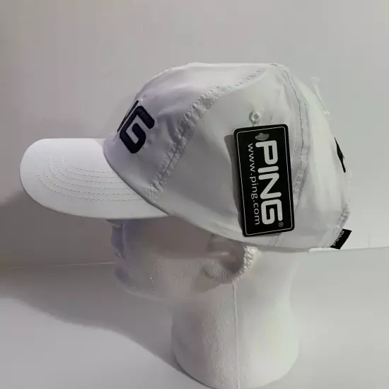 Ping Hat Golf Cap SensorCool Unstructured Adjustable Performance White Black