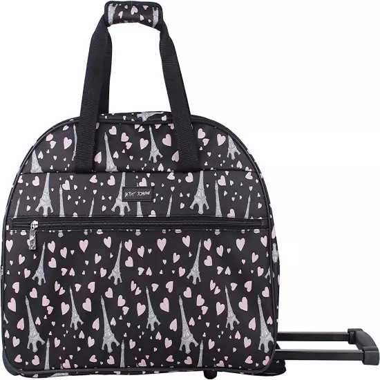 Betsey Johnson Unisex Carry-On Luggage Collection 2 - Roller Duffle Bag