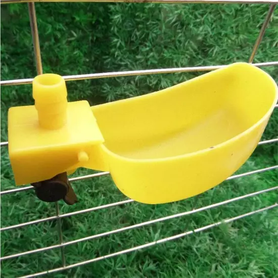 12Pcs Quail Water Cups Pigeon Automatic Bird Waterer for Cage Hang Drinker Breed