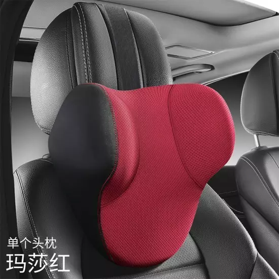 Neck Pillow Car Seat Pillow Support Auto Lumbar Cushion Headrest Lumbar Support