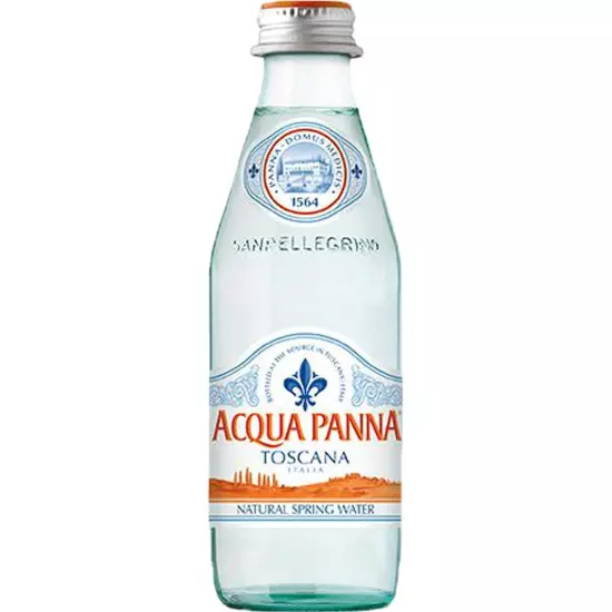 Toscana Spring Water, 8.8Oz Glass Bottle (Pack of 12, Total of 105.6 Oz)