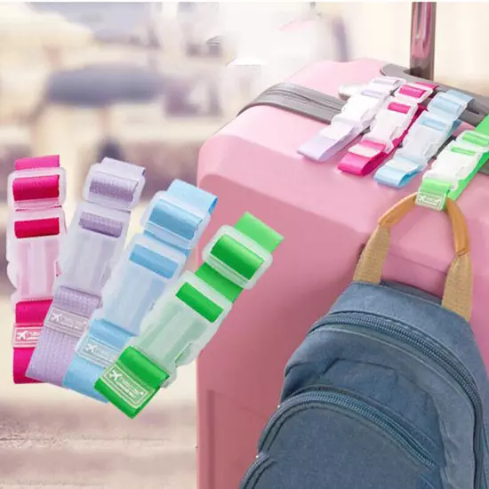 Suitcase Portable Nylon Buckle Straps Cable Ties with Plastic Buckle Clip Supply